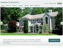 Tablet Screenshot of hoffmanarchitectsinc.com